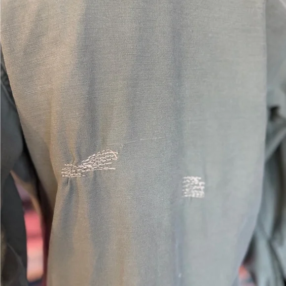 Vintage Surplus Military Army Green Button-Up Shirt Jacket - Picture 3 of 6